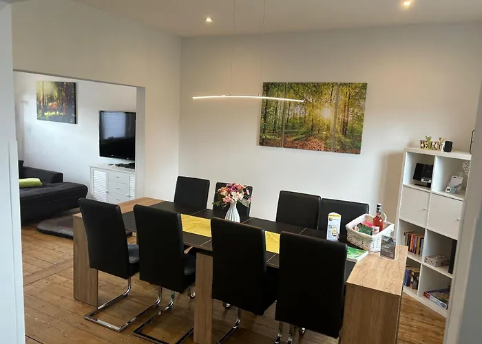 Ferienhaus-„am-eichholz“-in-ilsenburg-mit-garten-sauna-hund-willkommen Prázdninový dům *