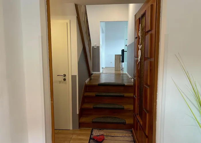 Prázdninový dům Ferienhaus-„am-eichholz“-in-ilsenburg-mit-garten-sauna-hund-willkommen *